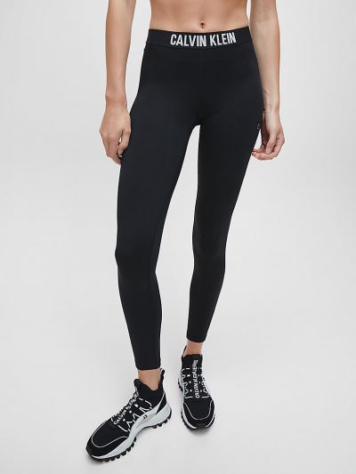 Calvin Klein Ruhák HU197007 | Calvin Klein Gym Női Leggings Fekete